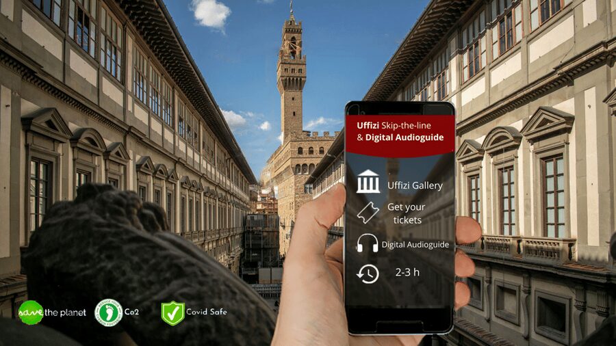 Florence: Uffizi Official timed Entry Ticket & Audio Guide - The climb to the second floor