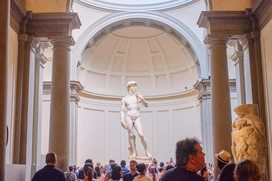 Florence: Walking Tour and Accademia Gallery Tour - Inside the Accademia Gallery with David