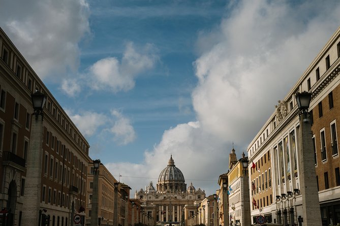from Civitavecchia Skip the line Vatican Museum, Sistine Chapel, St Peter - St. Peter’s Basilica and the Square