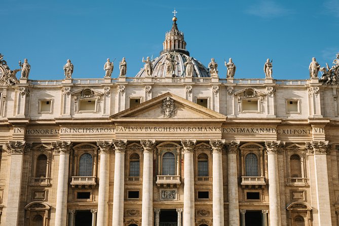 from Civitavecchia Skip the line Vatican Museum, Sistine Chapel, St Peter - Dress Rules and What to Carry
