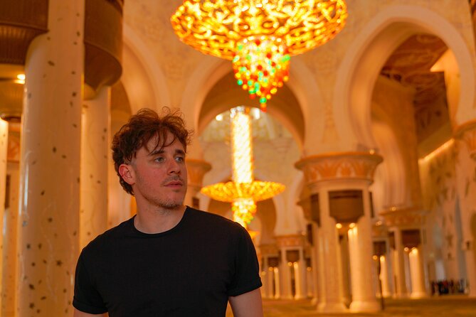 From Dubai: Abu Dhabi Full-Day Trip with Louvre & Grand Mosque - Three quick Abu Dhabi photo stops