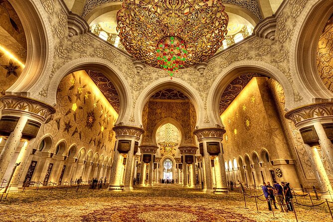 From Dubai: Abu Dhabi Premium Full-Day Sightseeing Tour & Louvre - Sheikh Zayed Grand Mosque: the day’s essential stop