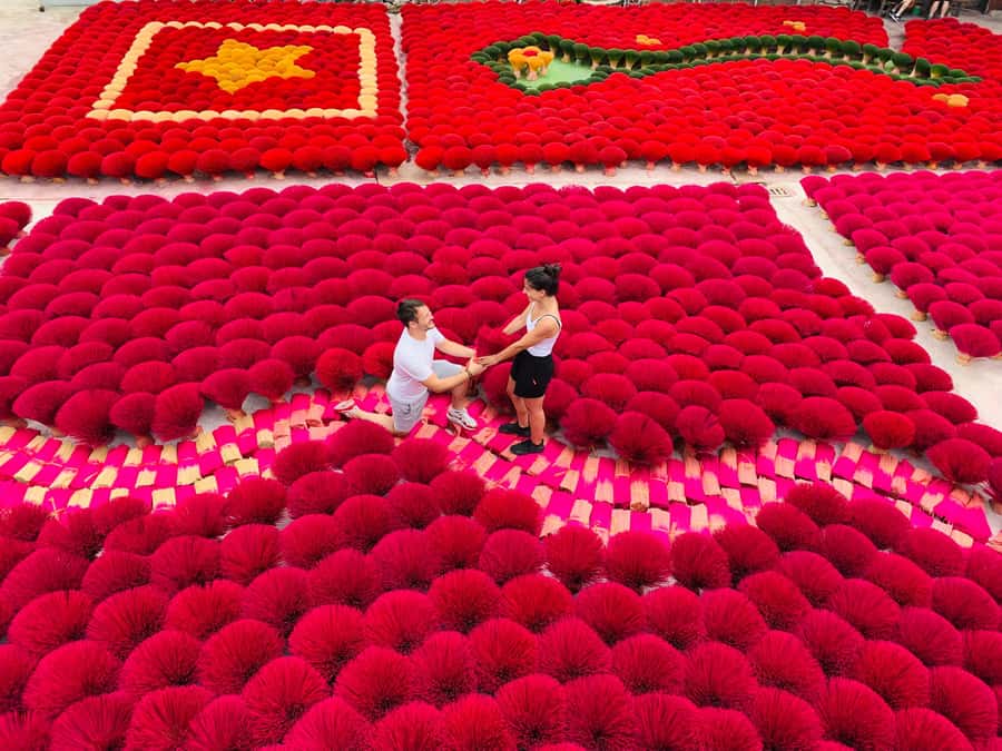 From Hanoi: Incense Village, Conical Hat and HaThai Art Tour - Key points at a glance
