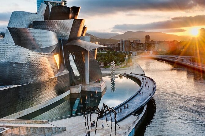 Full-day private Bilbao tour (Guggenheim museum & full pintxo lunch included) - Casco Viejo, Plaza Nueva, and Three Pintxos