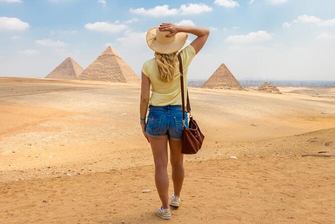 Giza pyramids ,Sphinx & Grand Egyptian Museum New Galleries - The Sphinx and the story behind the lion body