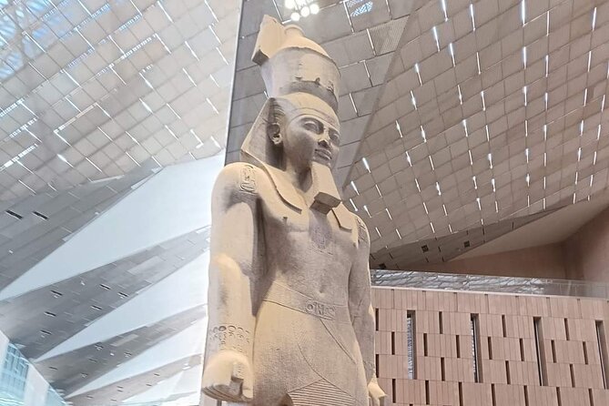 Grand Egyptian Museum, Grand staircase, New Galleries, and lunch. - A Private Start at the Grand Egyptian Museum