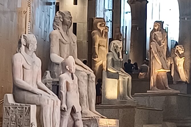 Grand Egyptian Museum, Grand staircase, New Galleries, and lunch. - What the $65 Price Really Covers
