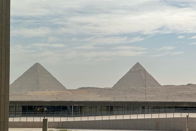 Grand Egyptian Museum, Grand staircase, New Galleries & lunch - Private guiding and Cairo transfers