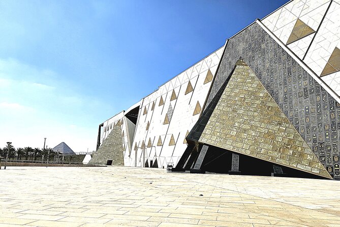 Grand Egyptian Museum, Grand staircase, New Galleries & lunch - Starting with Ramses II in the entrance court
