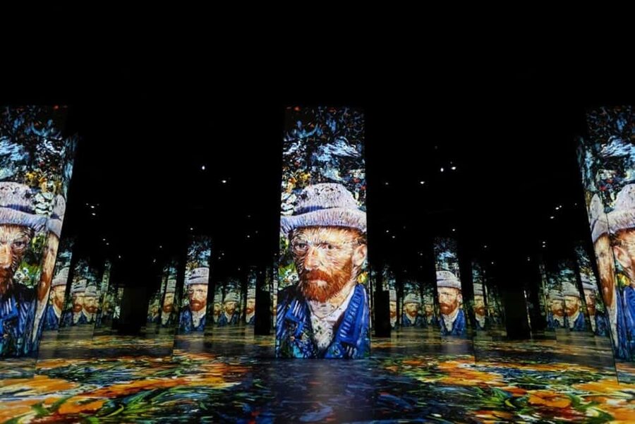 Hamburg: Port des Lumières Vermeer & Van Gogh - The color, line, and light section