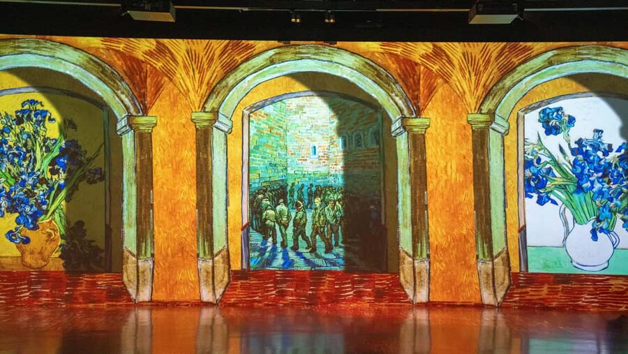 Istanbul: Van Gogh Digital Experience Museum Entry Ticket - Walking inside Starry Night and other famous works