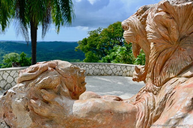 Jamaica Giants sculpture park, art galleries - The Ride From Negril to Moreland Hill