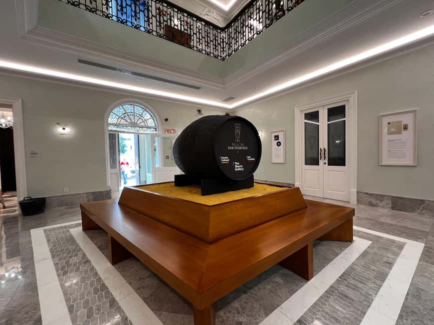 Jerez de la Frontera: Sherry Gallery and San Dionisio Palace - Touchscreens, aromas, and the route from vineyard to glass
