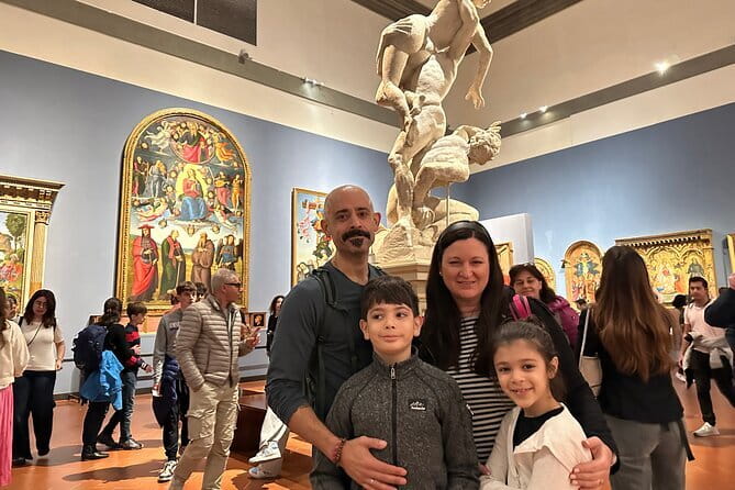 Kid-Friendly Florence Accademia Tour w Michelangelo's David & City Wonders - Entering the Accademia without the long wait