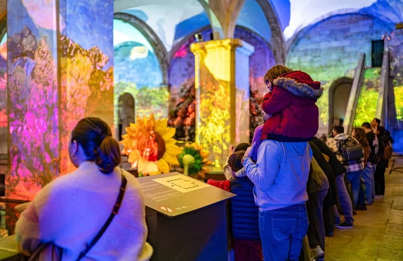 Lisbon: Living Van Gogh Exhibition Ticket - The first visual layer: video mapping and moving paintings