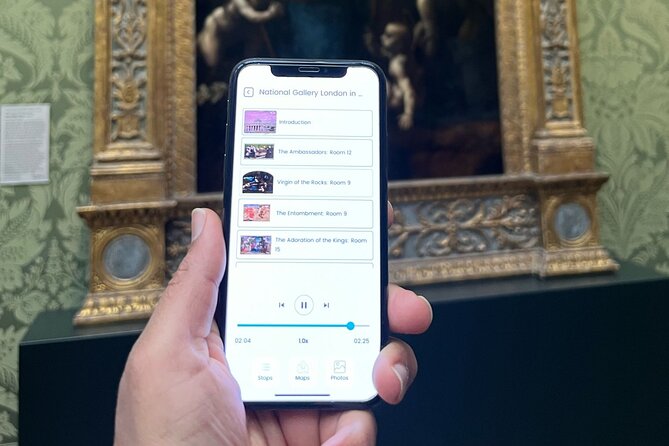 London National Gallery Self-Guided Tour with App (No Tickets) - What the commentary is like