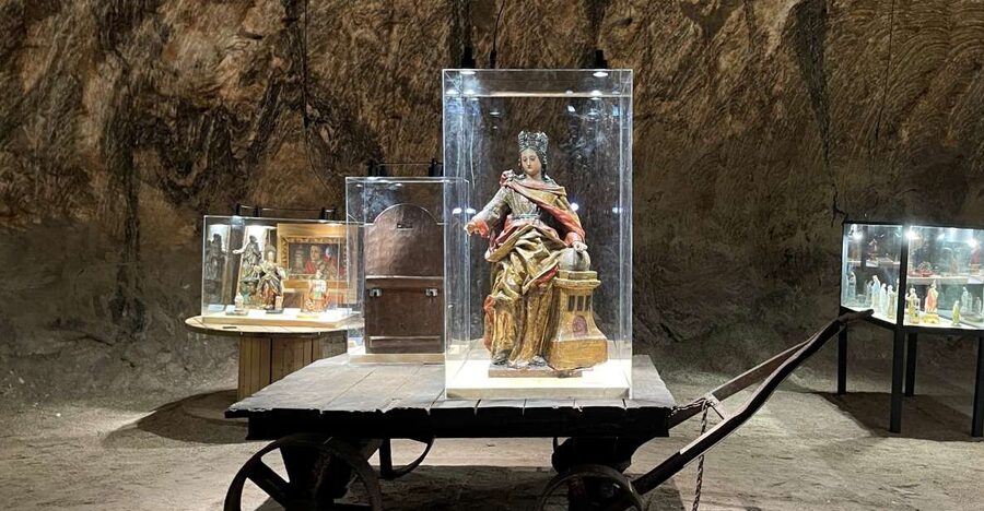 Loulé: Saint Barbara Miners Patron Art Collection Ticket - Descending 230 meters beneath Loulé