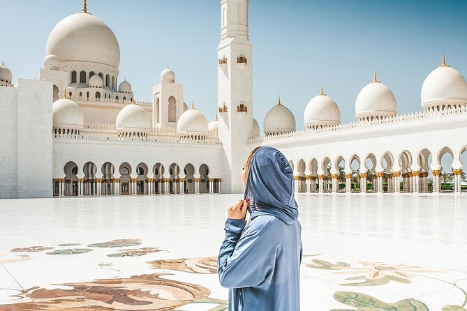 Louvre Museum & Abu Dhabi Grand Mosque Tour in A Private Vehicle - What the private vehicle changes
