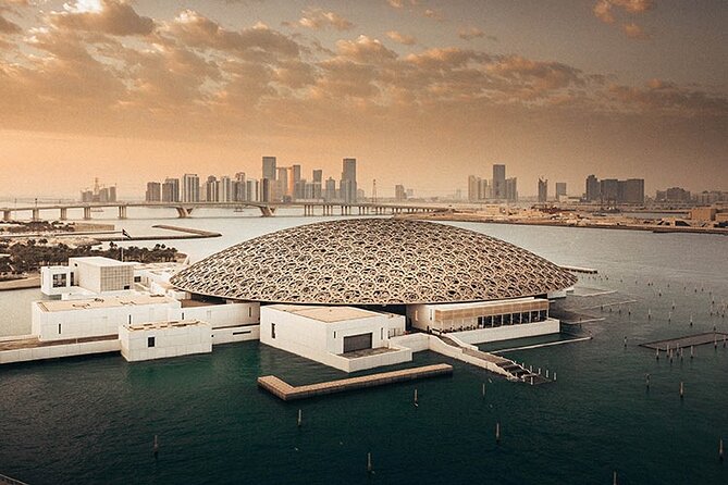 Louvre Museum & Abu Dhabi Grand Mosque Tour in A Private Vehicle - Booking, cancellation, and practical details