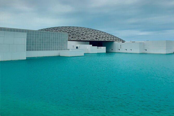 Louvre Museum Grand Mosque Abu Dhabi Private Guided Tour - Sheikh Zayed Grand Mosque: two hours of white marble and light