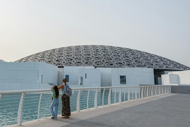 Louvre Museum Grand Mosque Abu Dhabi Private Guided Tour - Scenic drives and photo stops between the major sights