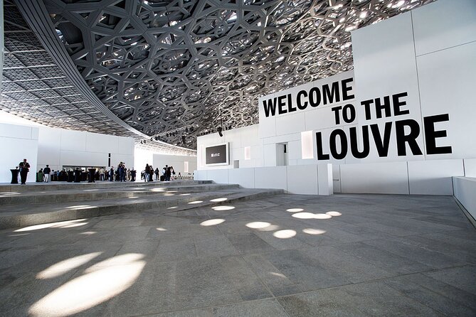Louvre Museum Grand Mosque Abu Dhabi Private Guided Tour - Lunch and the seven to eight hour schedule
