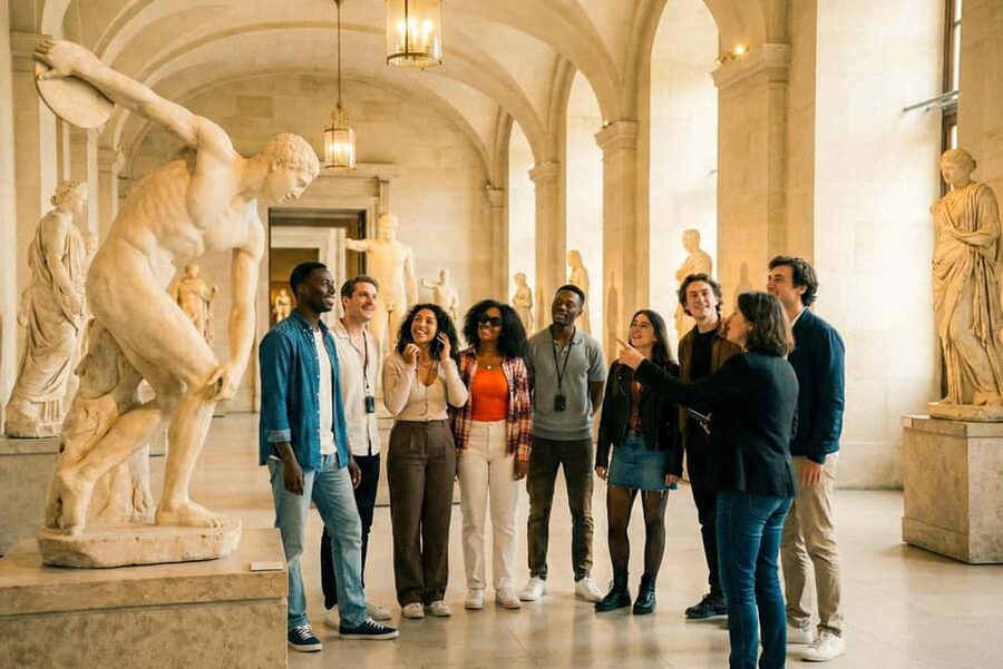 Louvre Priority Access Mona Lisa & Museum Icons Guided Tour - Staying inside after the guided tour