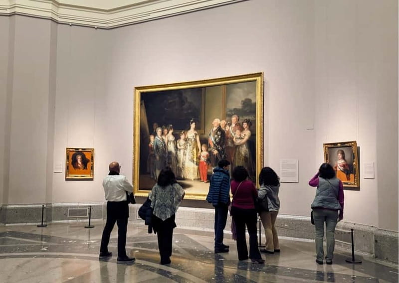Madrid: Prado Museum and Tapas & Wine Tour with Local Guide - Entering the Prado for Bosch, Goya, and Velázquez