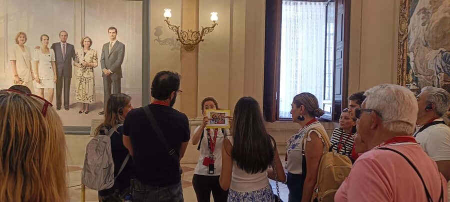 Madrid: Prado Museum and the Royal Palace Guided Tour - Inside the Royal Palace: ceremony on a grand scale