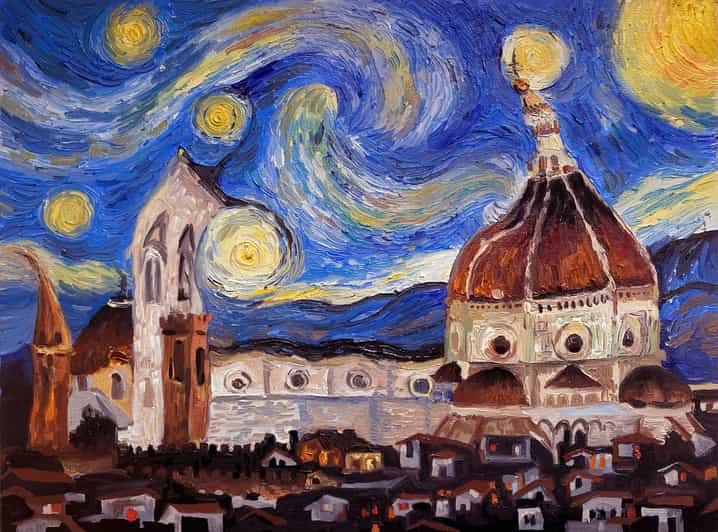 Modern Art in Florence: Van Gogh Painting Workshop - Beginning at Geko Art Studio in Florence