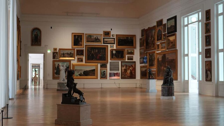 National Gallery of Modern Art Ticket & Rome App Audioguide - The ground floor: 19th-century art, Monet, and Van Gogh