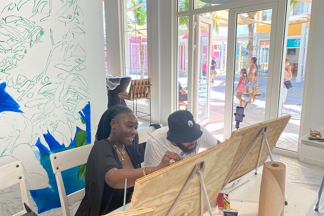 Paint and Sip at the Gallery and Wine Bar - What the $75 price means