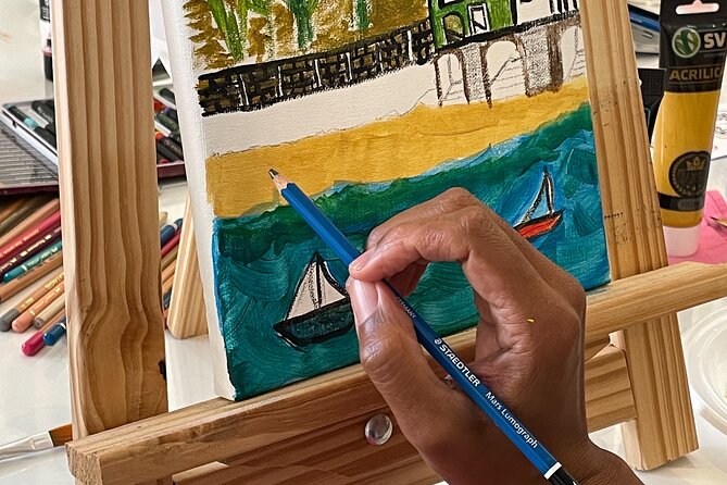 Paint tiles and create unique pieces in an art gallery in Lisbon - What the $60.25 price includes