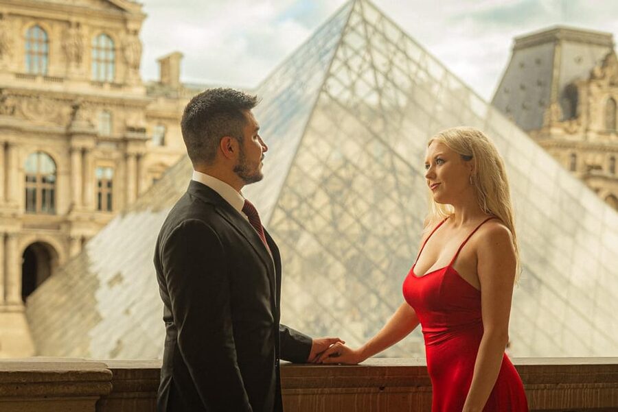 Paris: Eiffel Tower & Louvre Photoshoot (High End Edits) - Trocadéro gives you the classic Eiffel Tower frame