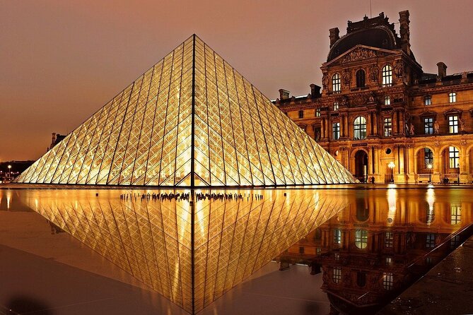 Paris Louvre Museum Entry Ticket for Self Guided Tour - Arriving at the glass pyramid