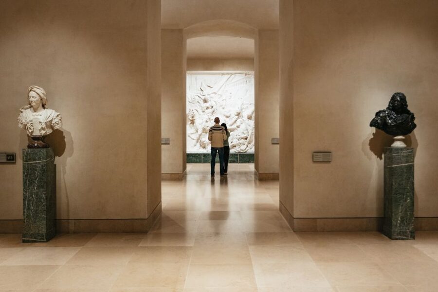 Paris: Louvre Museum Entry Ticket With Host and River Cruise - The three Louvre wings and what you might see