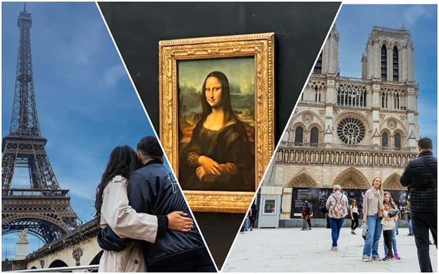 Paris: Montmartre, Notre-Dame, & Louvre Tour with Cruise - The day at a glance