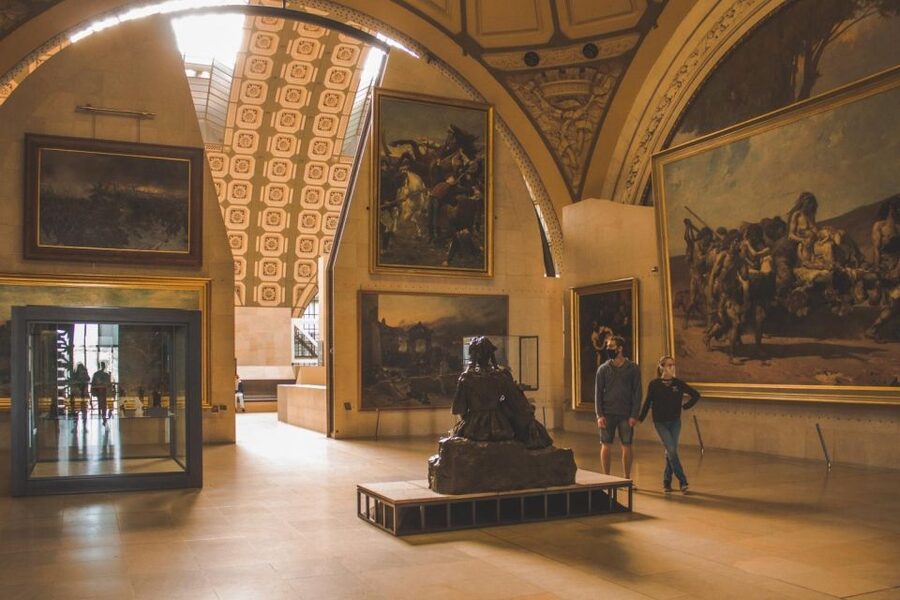 Paris: Orsay Museum Entry Ticket and Digital Audio Guide App - Entering through C1 with a flexible ticket