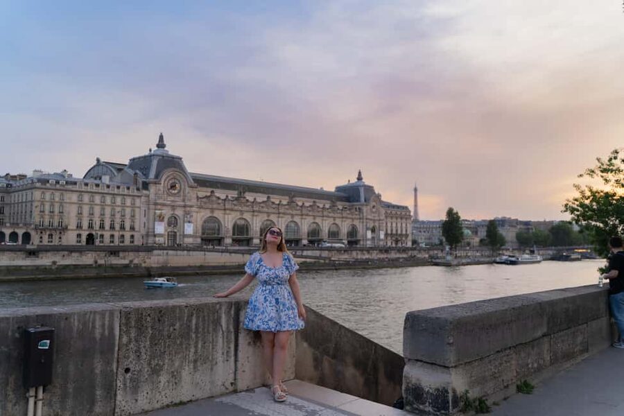Paris:sunset photoshoot in ❤️️ of Paris- Louvre Orsay Eiffel - Who gets the most from this photo session