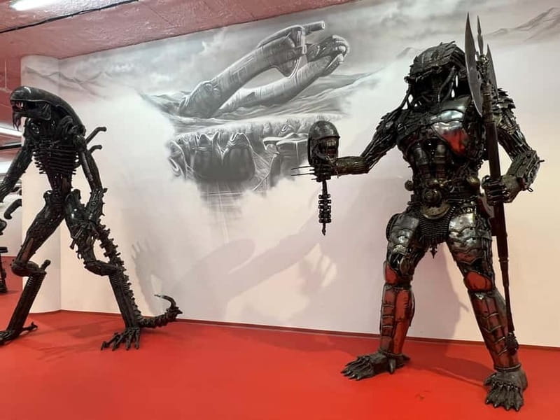 Prague: Steel Art Museum Entry Ticket - From Optimus Prime to fairy-tale figures