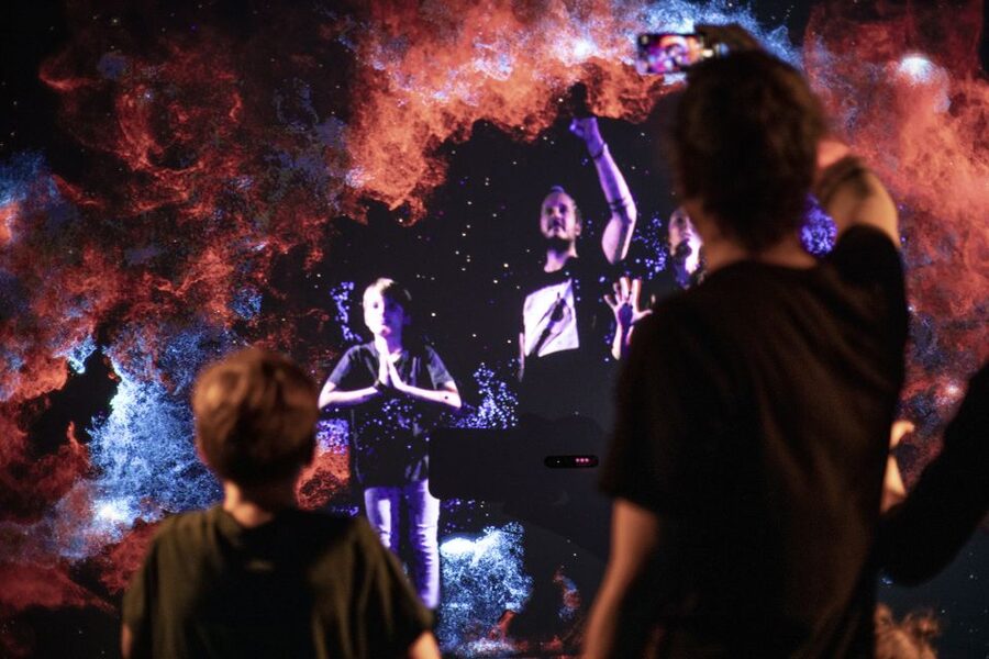 Prague: Ticket to Audiovisual Light Art at Lumia Gallery - Mars, the ocean, and a trip through space