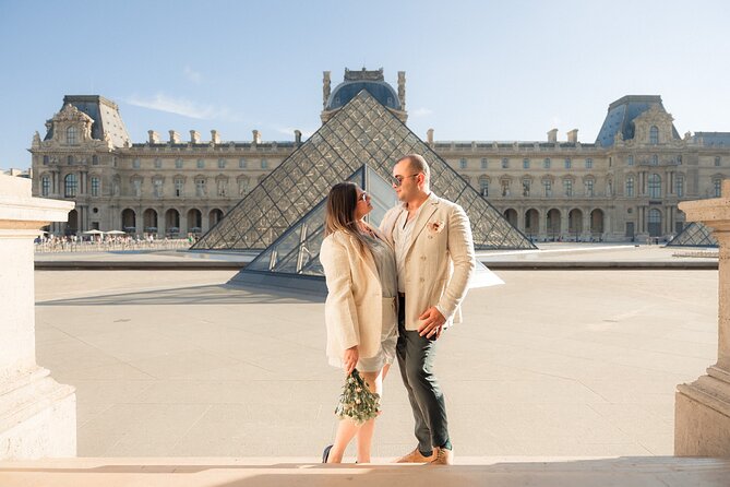 Private Photo Shoot at the Eiffel Tower or Louvre - What you receive after the hour