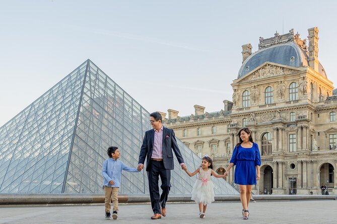 Private Photoshoot at the Louvre area in Paris - How the image selection and editing work
