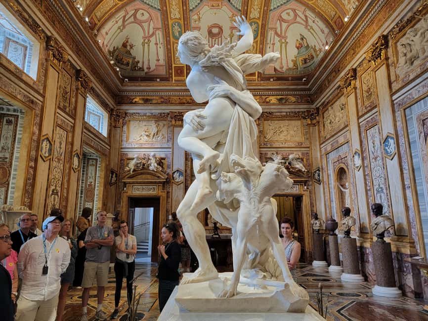 Rome: Borghese Gallery Guided Small Group Tour - Entering at sunset around 17:00