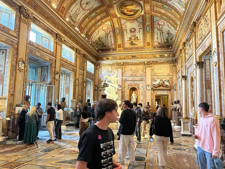 Rome: Borghese Gallery Skip the line ticket and Audioguide - Entering the gallery at your assigned time