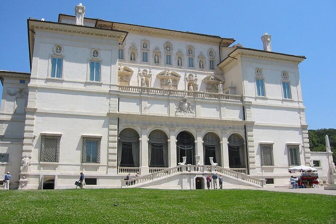 Rome: Borghese Gallery & Villa Borghese Park Guided Tour - Entering the gallery with a small group