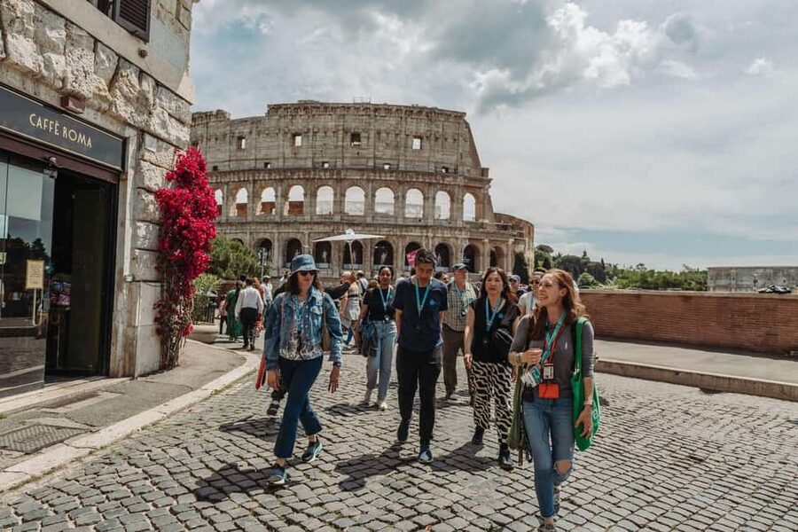 Rome: Colosseum, Vatican Museums & Historic Center in a Day - Inside the Colosseum with an official operator