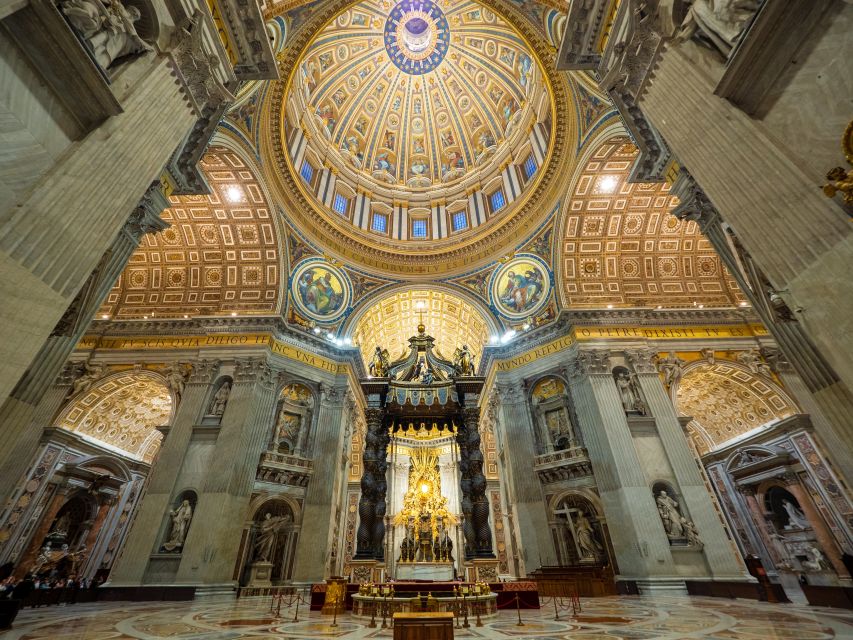 Rome: Full-Day Colosseum, Vatican Museums & St Peter's Tour - Sistine Chapel: a short stop with a major payoff