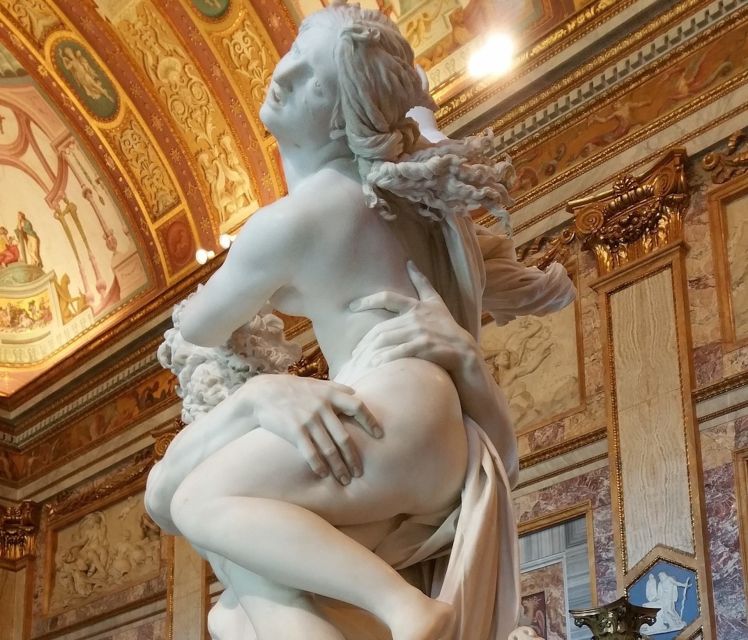 Rome: Galleria Borghese Museum Entry Ticket and Guided Tour - Bernini’s marble figures on the ground floor