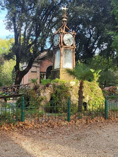 Rome: Golf Cart Tour of the Villa Borghese Gardens - Water Clock and the quieter side of Villa Borghese